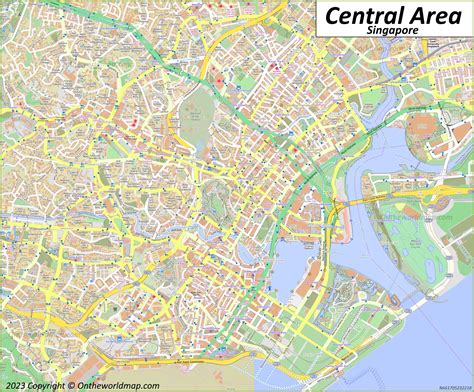 singapore city centre map|Central Area, Singapore .